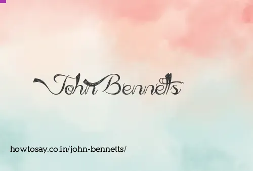 John Bennetts