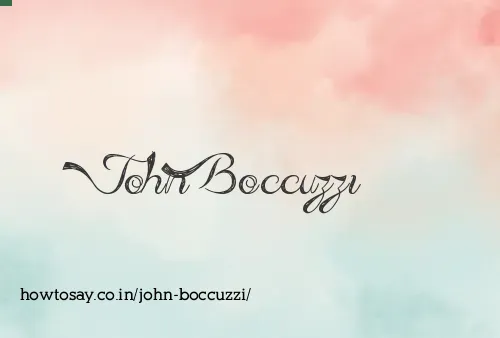 John Boccuzzi