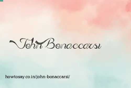 John Bonaccarsi