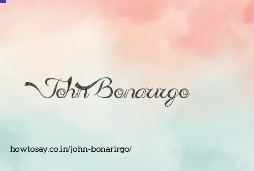 John Bonarirgo