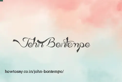 John Bontempo