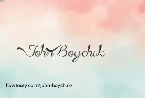 John Boychuk