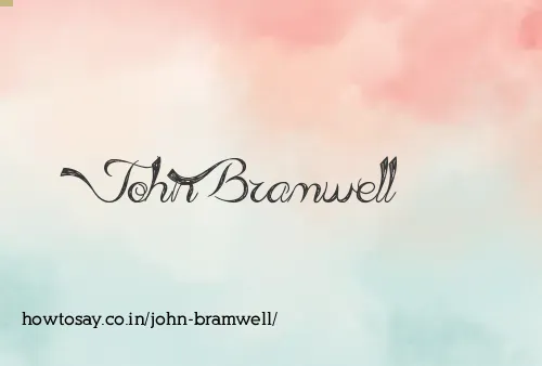 John Bramwell