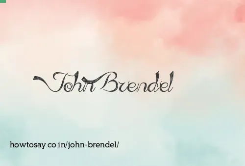 John Brendel