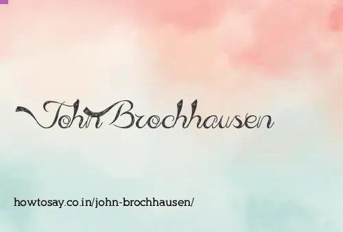 John Brochhausen