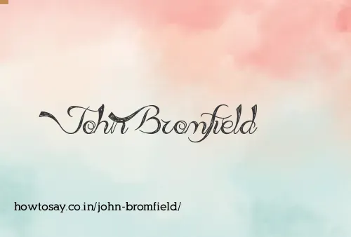 John Bromfield