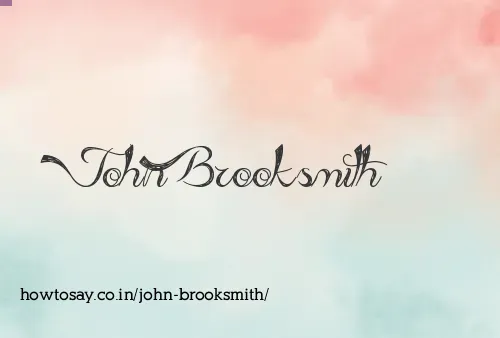John Brooksmith