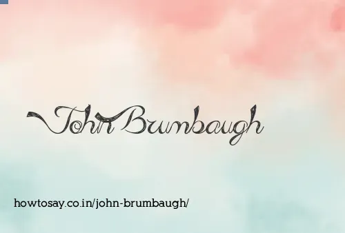 John Brumbaugh