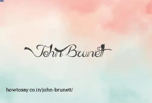 John Brunett