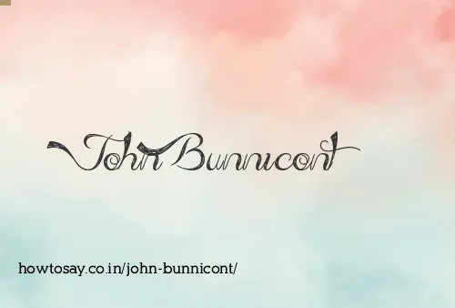 John Bunnicont