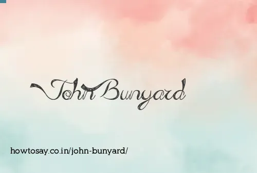 John Bunyard