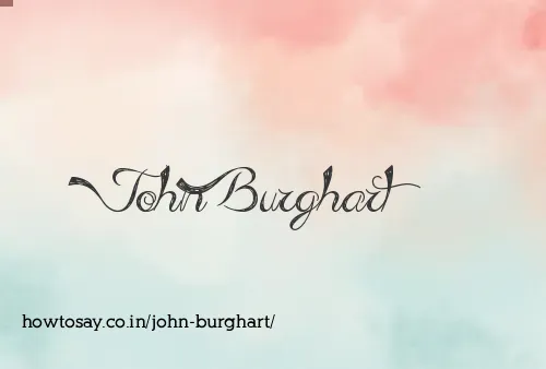 John Burghart