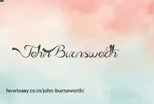 John Burnsworth