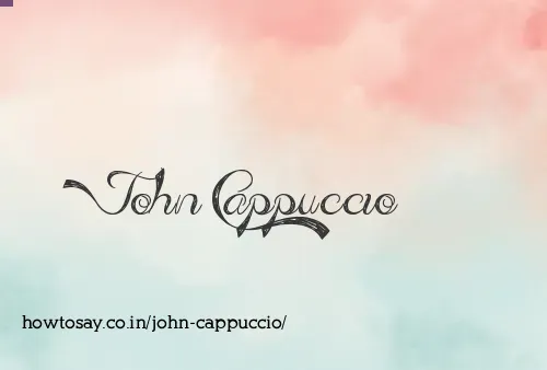 John Cappuccio