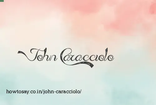 John Caracciolo