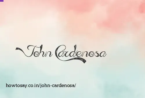John Cardenosa