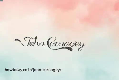 John Carnagey