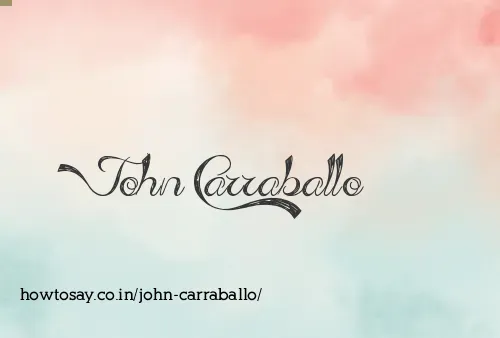 John Carraballo
