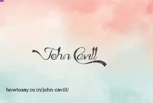John Cavill