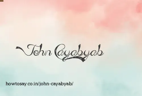 John Cayabyab