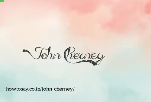 John Cherney