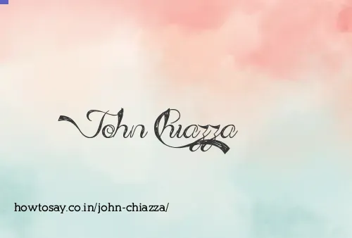 John Chiazza
