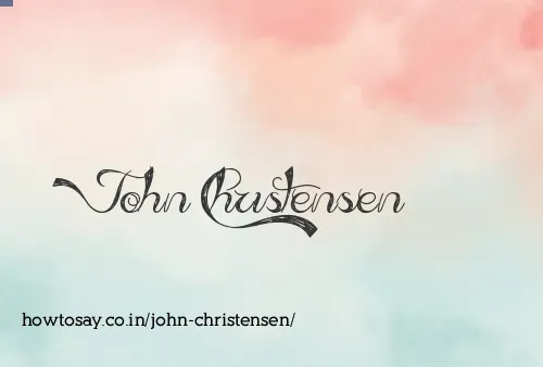 John Christensen