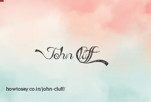 John Cluff