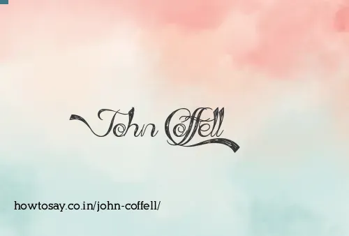 John Coffell