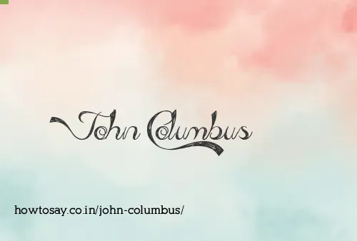 John Columbus