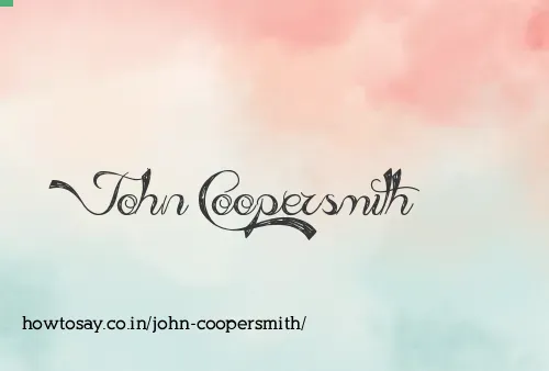 John Coopersmith