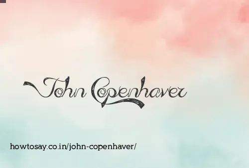 John Copenhaver