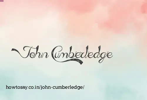 John Cumberledge