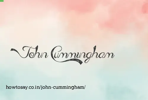 John Cummingham