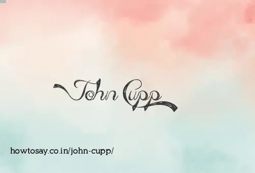 John Cupp