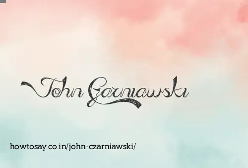 John Czarniawski