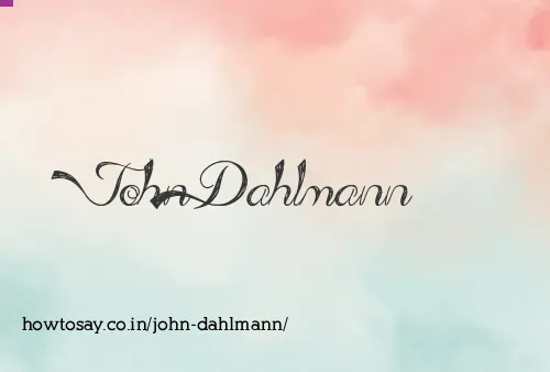 John Dahlmann
