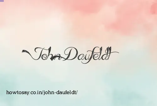 John Daufeldt