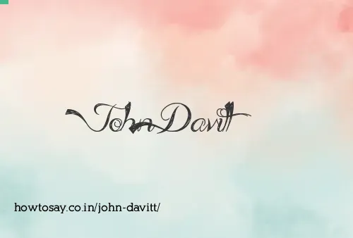 John Davitt