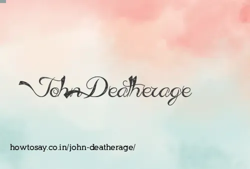 John Deatherage