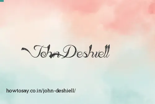 John Deshiell