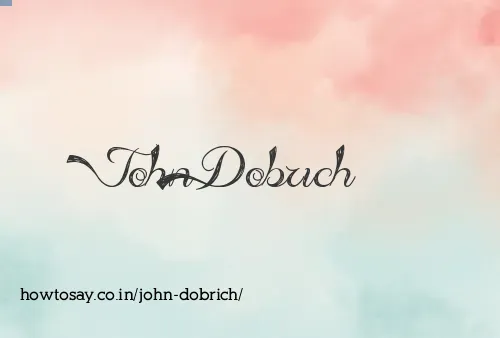 John Dobrich