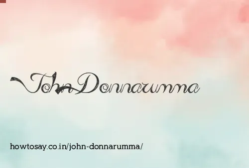 John Donnarumma