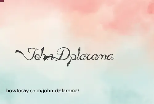 John Dplarama