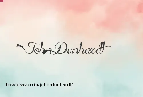 John Dunhardt