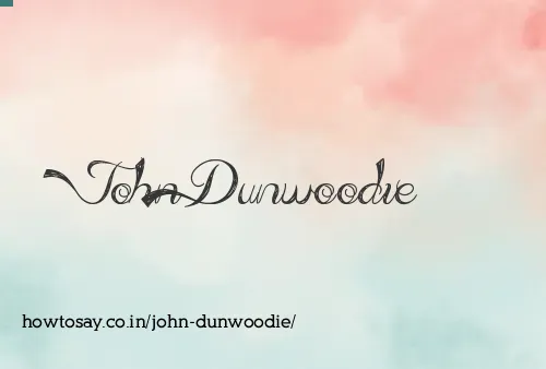 John Dunwoodie