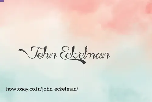 John Eckelman