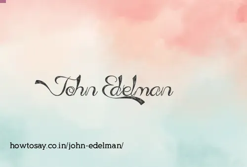 John Edelman