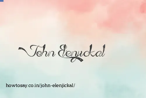 John Elenjickal