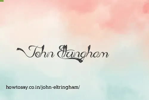 John Eltringham